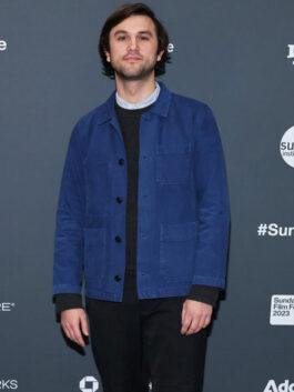 Theater Camp 2023 Nick Lieberman Blue Jacket