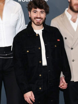 Theater Camp 2023 Noah Galvin Black Jacket