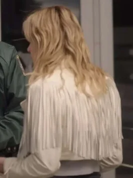 Totally Killer 2023 Kiernan Shipka White Jacket