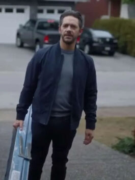 Unexpected Grace Michael Rady Bomber Jacket