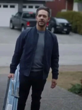 Unexpected Grace Michael Rady Bomber Jacket