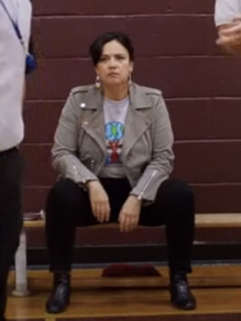 Warrior Strong Sarah Podemski Grey Jacket