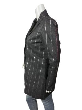 Taylor Swift Black Sequin Blazer