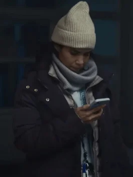 dumb-money-2023-america-ferrera-purple-jacket