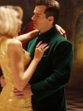 Argylle 2024 Henry Cavill Velvet Blazer