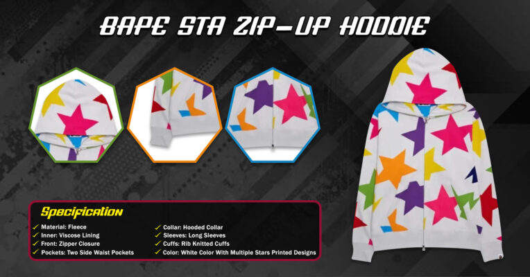 Bape Sta Zip-Up Hoodie