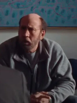 Dream Scenario 2023 Nicolas Cage Grey Jacket