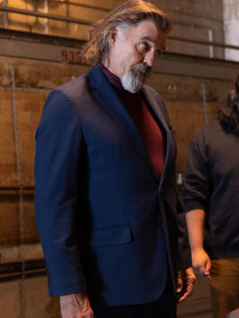 Due Justice Jeff Fahey Blue Blazer