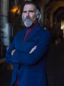 Due Justice Jeff Fahey Blue Blazer