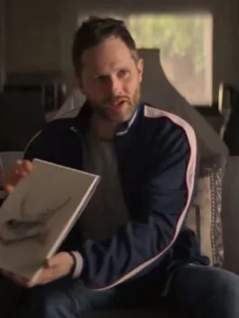 Everyone Else Burns Joel Blue Jacket