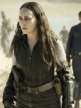 Fear The Walking Dead Alicia Clark Leather Vest