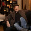 Frasier 2023 Freddy Crane Brown Jacket