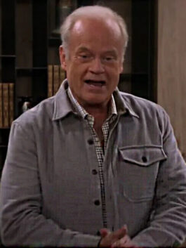 Frasier Kelsey Grammer Grey Jacket
