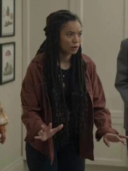 Gen V 2023 Marie Moreau Brown Jacket