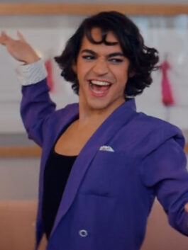 Glamorous 2023 Damian Terriquez Purple Blazer