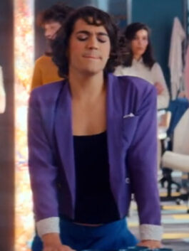 Glamorous 2023 Damian Terriquez Purple Blazer