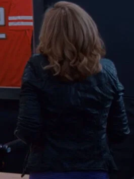 Glamorous 2023 Kim Cattrall Black Leather Jacket