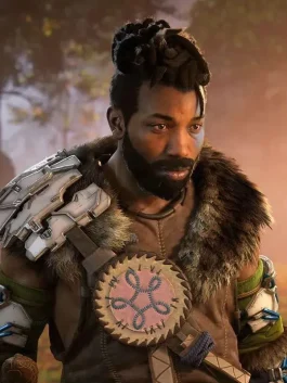 Horizon Forbidden West 2023 Varl Brown Vest (back)