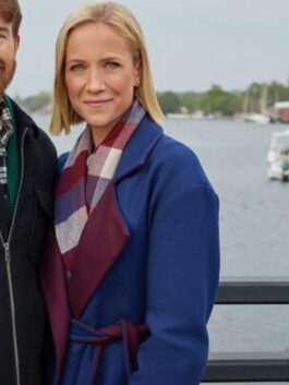 Mystic Christmas Jessy Schram Coat