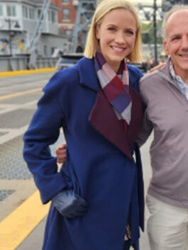 Mystic Christmas Jessy Schram Coat