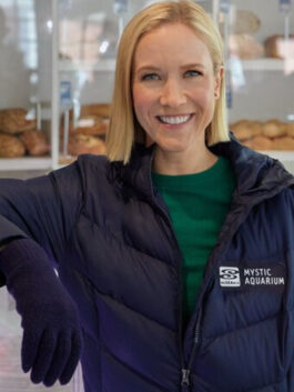 Mystic Christmas Jessy Schram Jacket