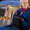 Mystic Christmas Jessy Schram Trench Coat