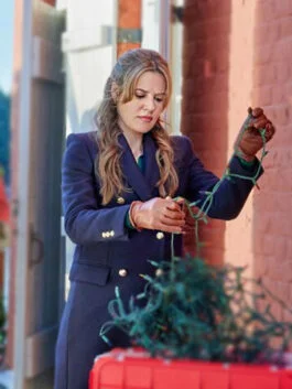 Navigating Christmas Chelsea Hobbs Blue Coat