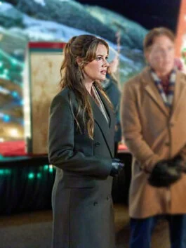 Navigating Christmas Chelsea Hobbs Trench Coat