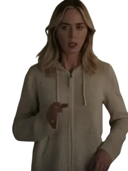 Pain Hustlers Emily Blunt White Jacket