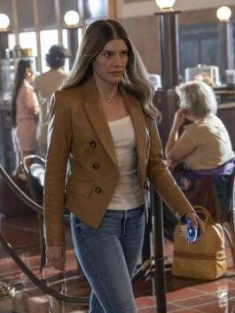 Quantum Leap Addison Augustine Brown Blazer