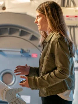 Quantum Leap Caitlin Bassett Green Jacket