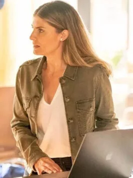 Quantum Leap Caitlin Bassett Green Jacket