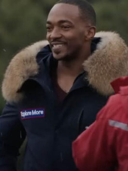 Rennervations Anthony Mackie Blue Jacket