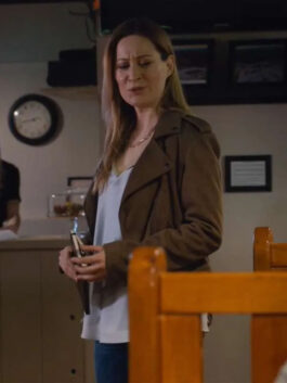 Shoresy Laura Mohr Brown Jacket