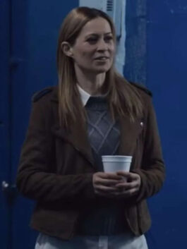 Shoresy Laura Mohr Brown Jacket