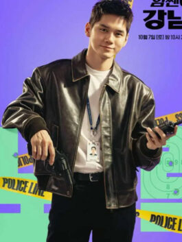 Strong Girl Nam-Soon Kang Hee-Sik Black Jacket