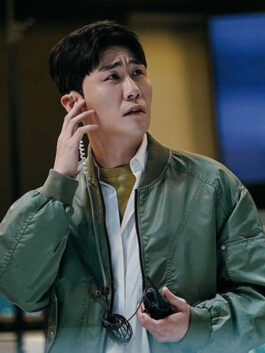 Strong Girl Nam-Soon Young Tak Green Jacket