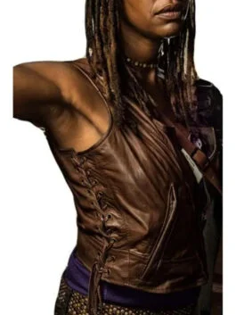 The Walking Dead Michonne Leather Vest