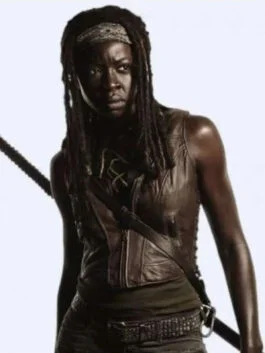 The Walking Dead Michonne Leather Vest
