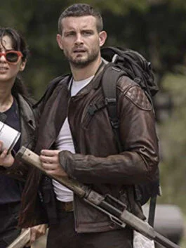 The Walking Dead Nico Tortorella Leather Jacket