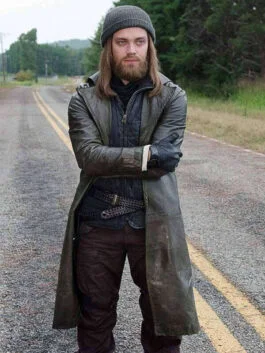 The Walking Dead Tom Payne Trench Coat
