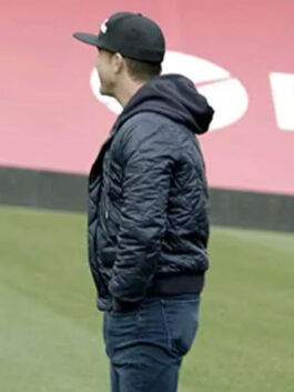 Welcome To Wrexham Rob McElhenney Black Jacket