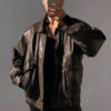 Women's 90's Oversize Leather Jacket