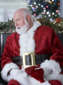 John B. Lowe A Kiss Before Christmas 2022 Santa Red Coat