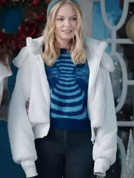 Best Christmas Ever Heather Graham White Jacket