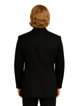 Fred Hechinger Black Blazer (Back)