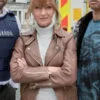 Harry Wild Jane Seymour Leather Jacket