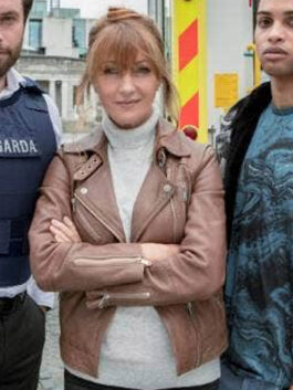 Harry Wild Jane Seymour Leather Jacket