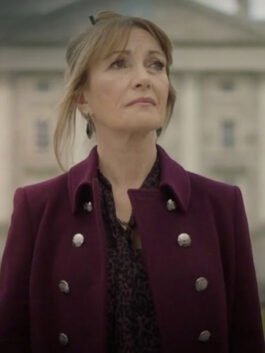 Harry Wild Jane Seymour Maroon Coat