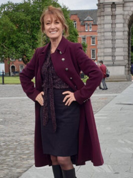 Harry Wild Jane Seymour Maroon Coat